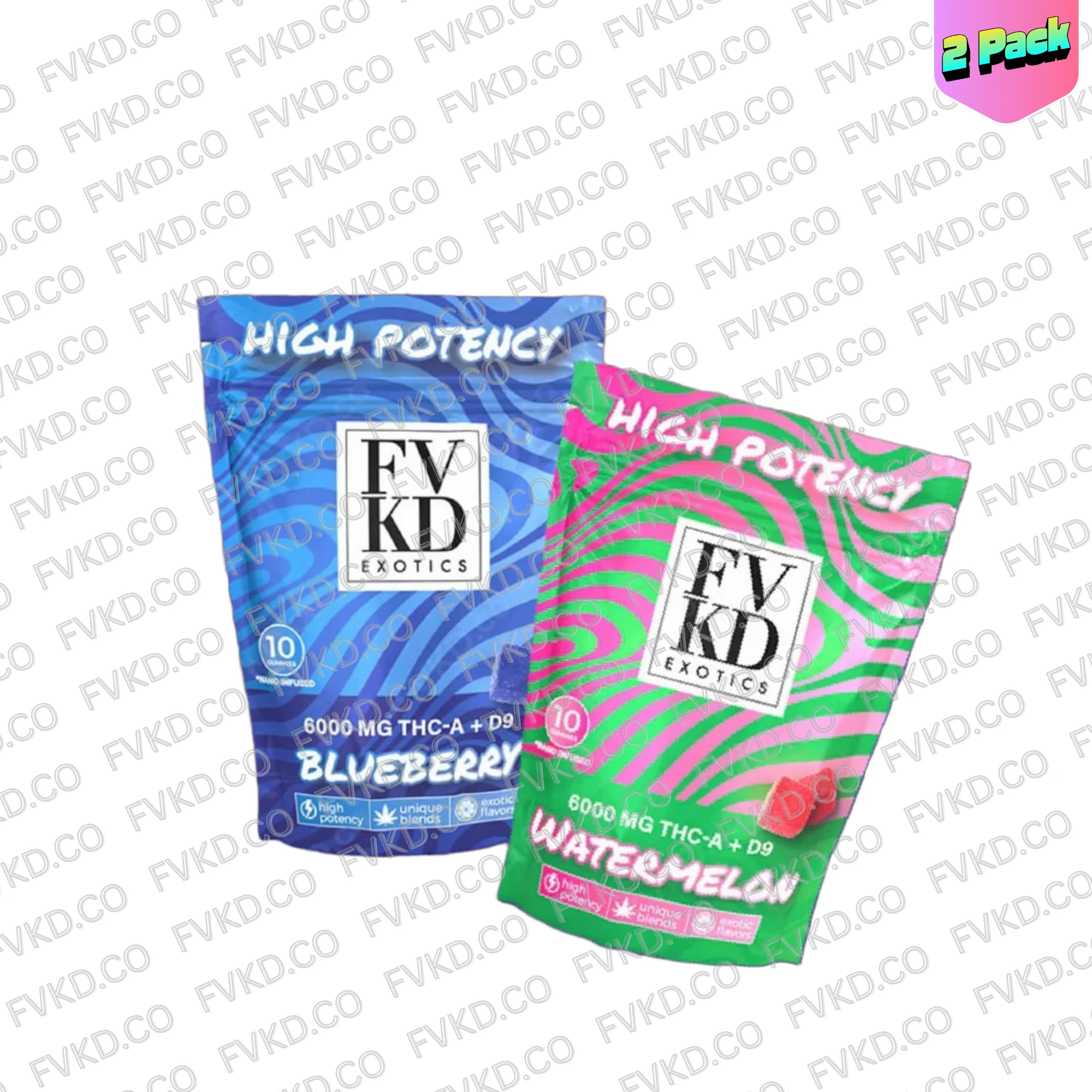 FVKD HIGH POTENCY GUMMIES