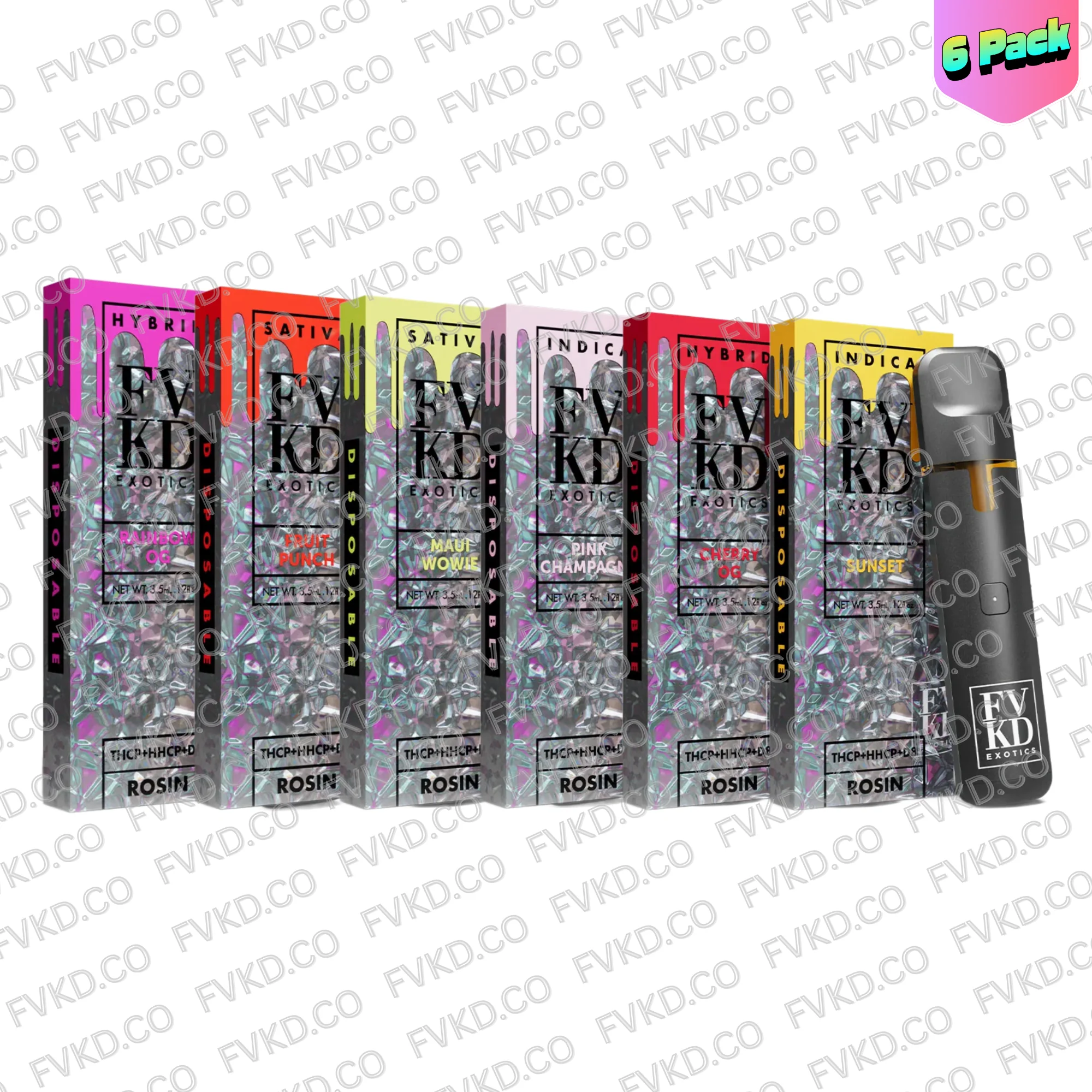 FVKD LIVE ROSIN THC-P